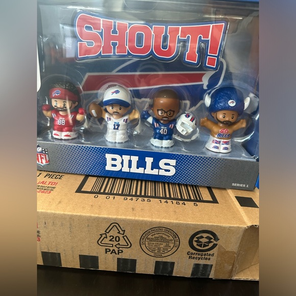 New in Box: Buffalo Bills Fisher Price Little People Collector 2023/2024 set - Picture 14 of 14